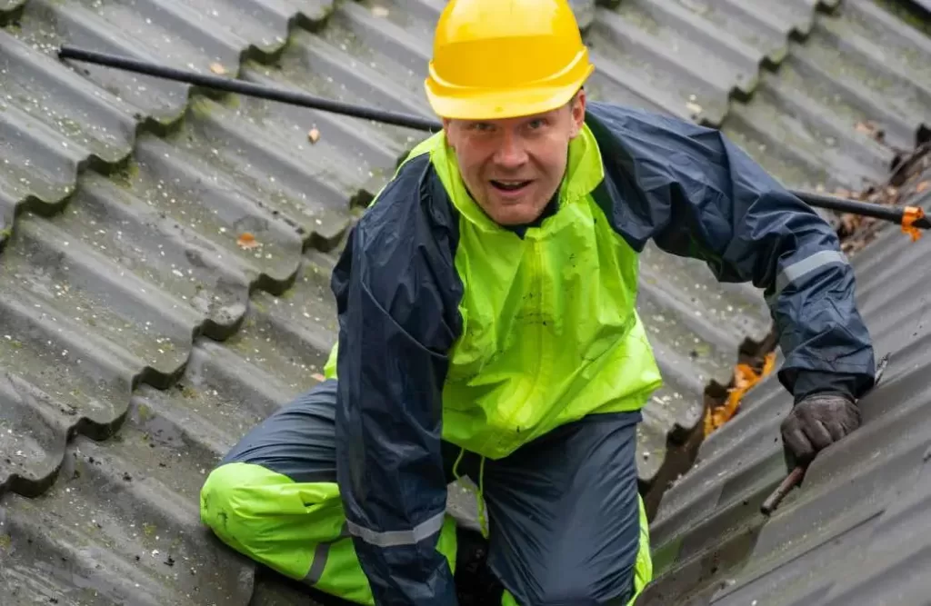 Professional rooftop inspection