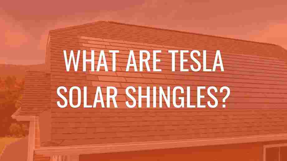 Tesla solar shingles installed on a modern roof.