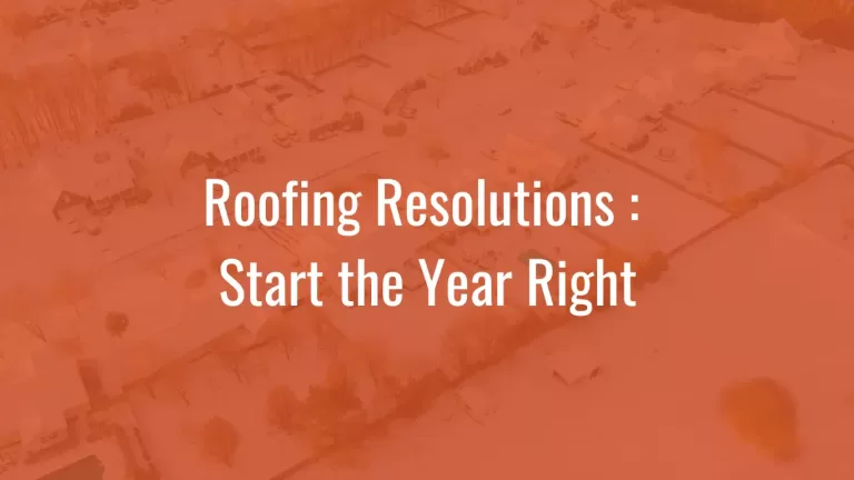 Roofing Solution Tips 2025